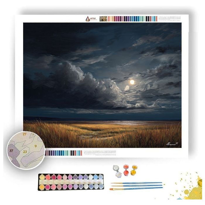 MOONTHREAD PLAINS - Paint by Numbers Full Kit