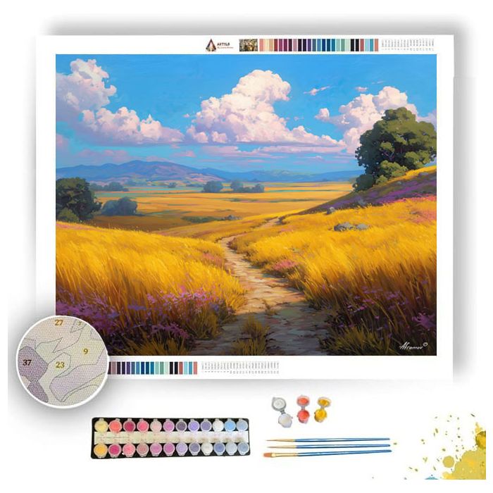 OPENFIELD SUNPATH - Paint by Numbers Full Kit