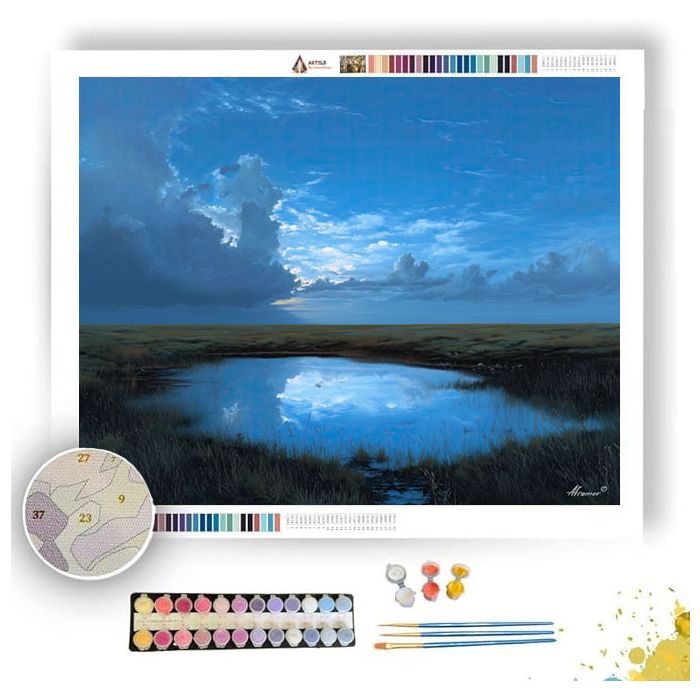 SILENT WATER BASIN - Paint by Numbers Full Kit