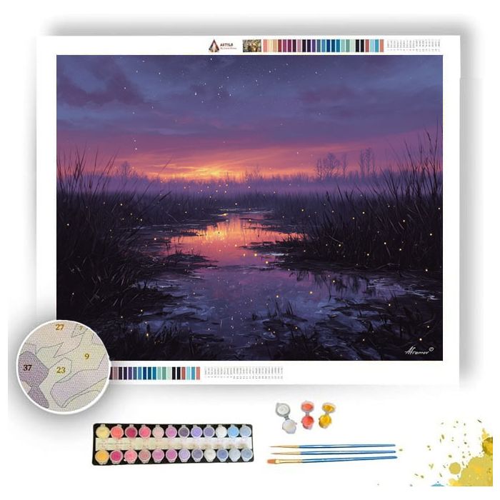 STARFALL MARSH - Paint by Numbers Full Kit