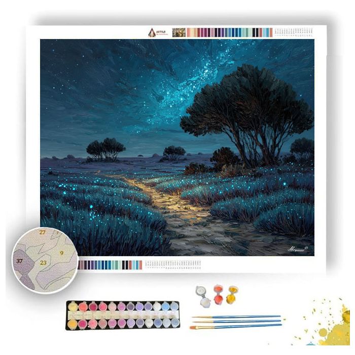 STARPATH OPEN FIELD - Paint by Numbers Full Kit