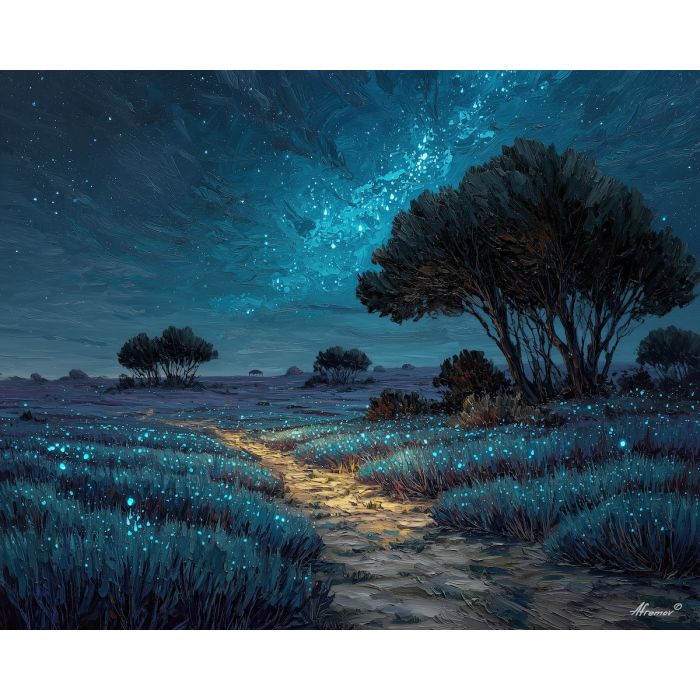 STARPATH OPEN FIELD - Paint by Numbers Full Kit