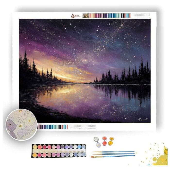 STARSLEEP LAKE SHIMMER - Paint by Numbers Full Kit