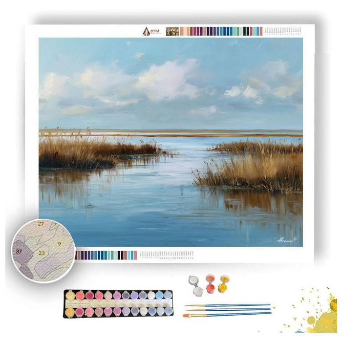 STILL WATER MARSH - Paint by Numbers Full Kit
