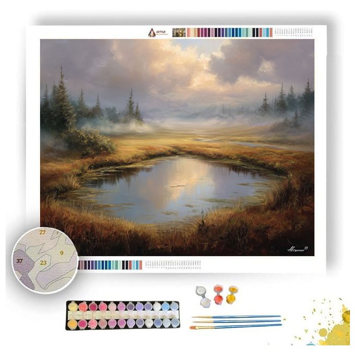 SUNMIST BASIN - Paint by Numbers Full Kit
