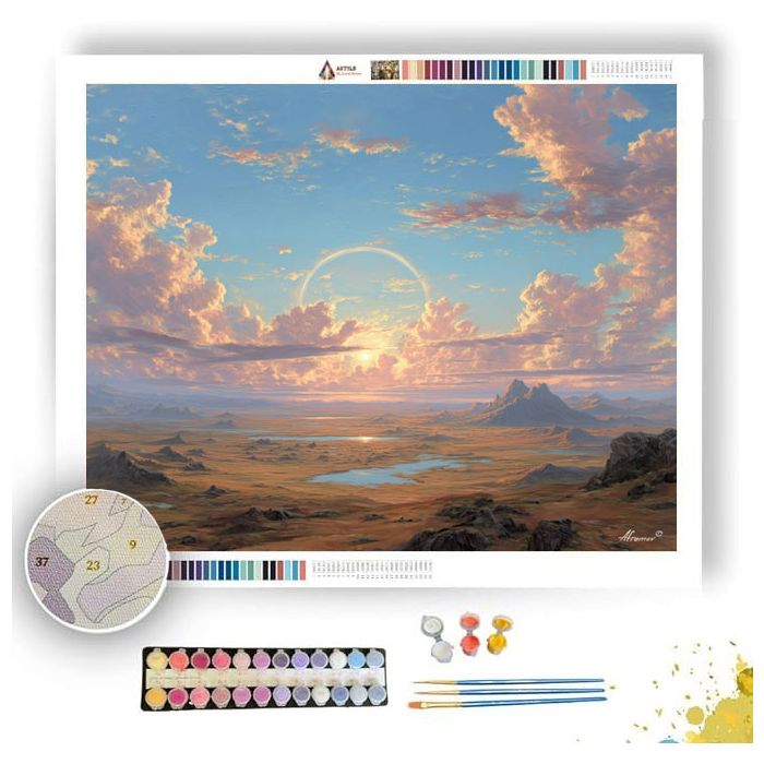 SUNVEIL PLAIN HORIZON - Paint by Numbers Full Kit