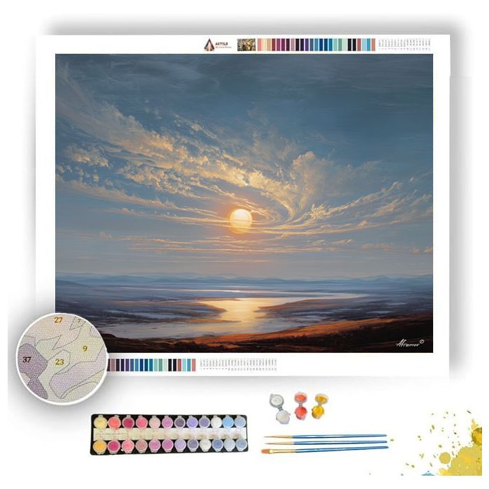 SUNWOVEN HORIZON - Paint by Numbers Full Kit