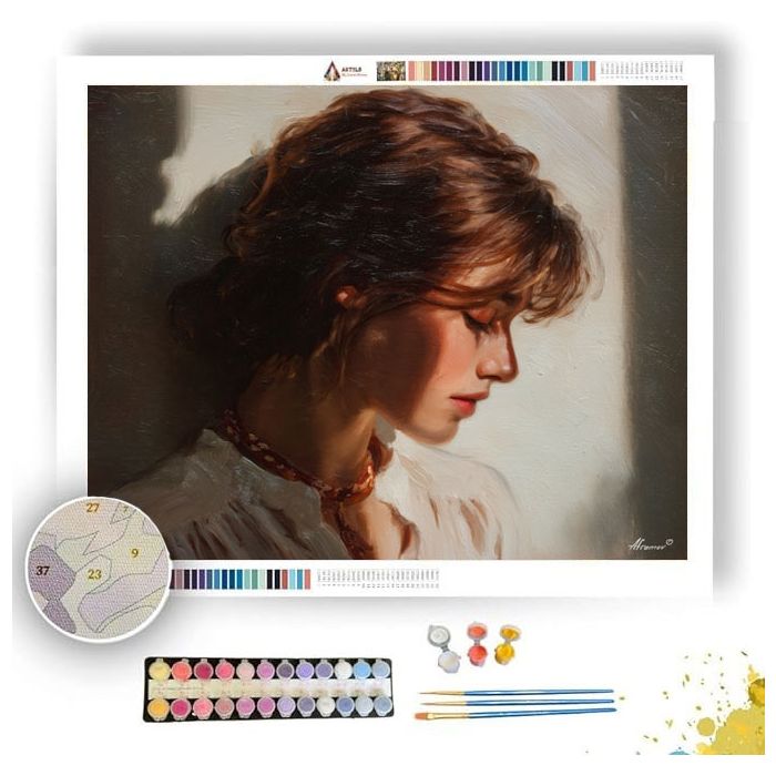 SOFT SHADOWS - Paint by Numbers Full Kit