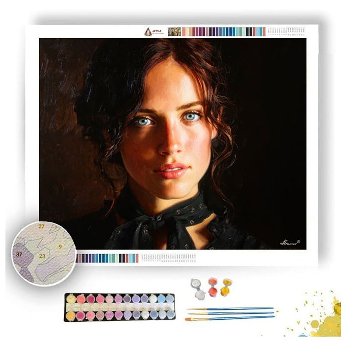 STEADY EYES - Paint by Numbers Full Kit