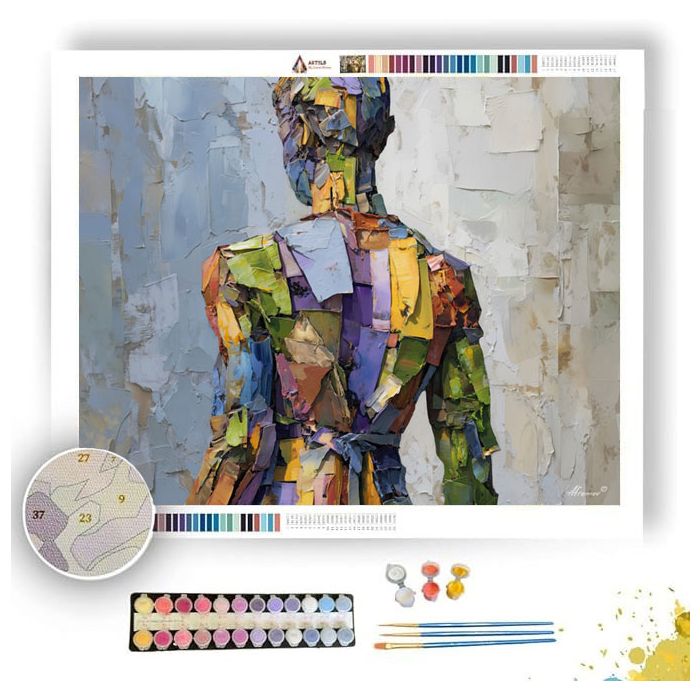 BALANCED ECHOING - Paint by Numbers Full Kit