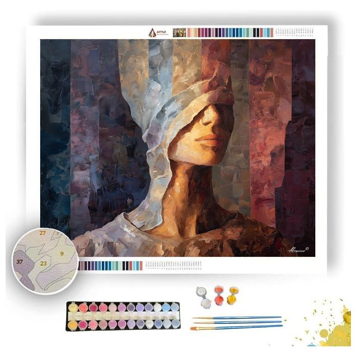 BALANCED VEILED - Paint by Numbers Full Kit