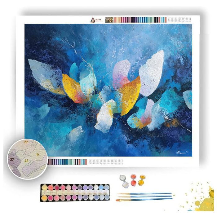 BLOOMING CALM - Paint by Numbers Full Kit
