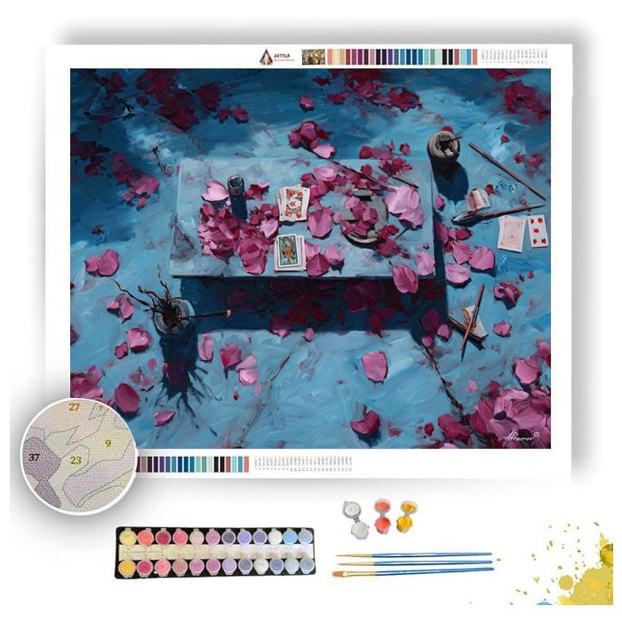 BLOOMING FADING - Paint by Numbers Full Kit