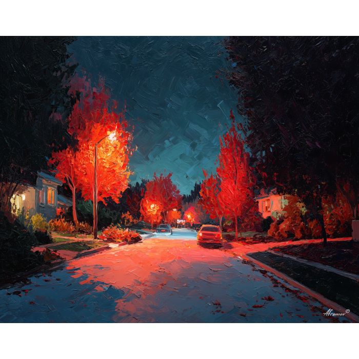 blooming, glowing, palette knife, oil painting, impasto, thick paint, layered pigment, scraped texture, hand painted, fine art, expressive surface, material depth, painterly, atmospheric, visual rhythm, textured painting, studio art