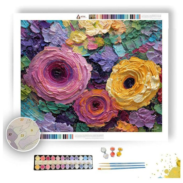 BLOOMING HELD - Paint by Numbers Full Kit