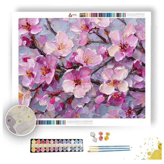 BRIGHT BRIGHT - Paint by Numbers Full Kit
