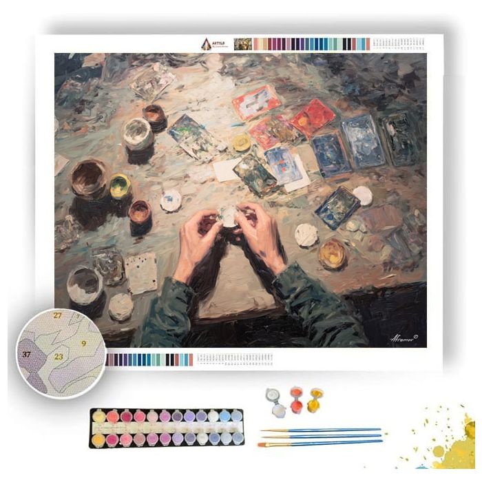 CALM LOW - Paint by Numbers Full Kit