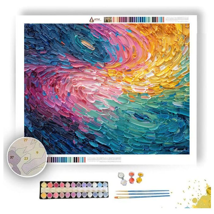 DRIFTING TENDER - Paint by Numbers Full Kit