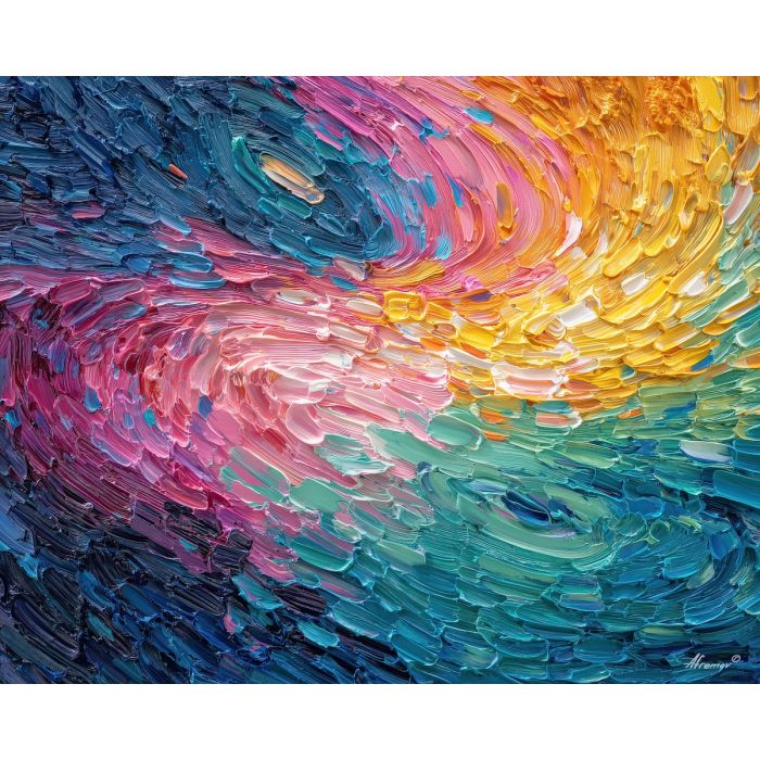 drifting, tender, palette knife, oil painting, impasto, thick paint, layered pigment, scraped texture, hand painted, fine art, expressive surface, material depth, painterly, atmospheric, visual rhythm, textured painting, studio art