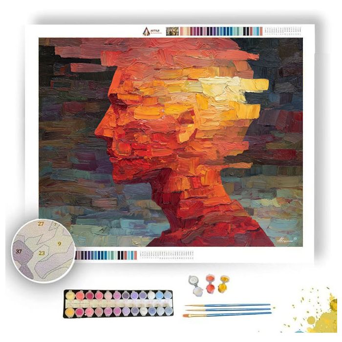 ECHOING PASSING - Paint by Numbers Full Kit