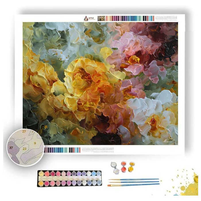 FADING VEILED - Paint by Numbers Full Kit
