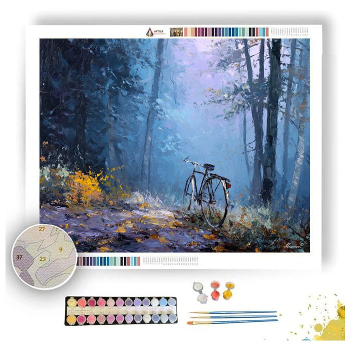 GENTLE VEILED - Paint by Numbers Full Kit