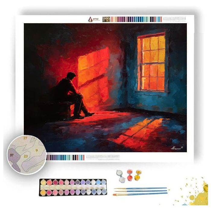 GLOWING GLOWING - Paint by Numbers Full Kit