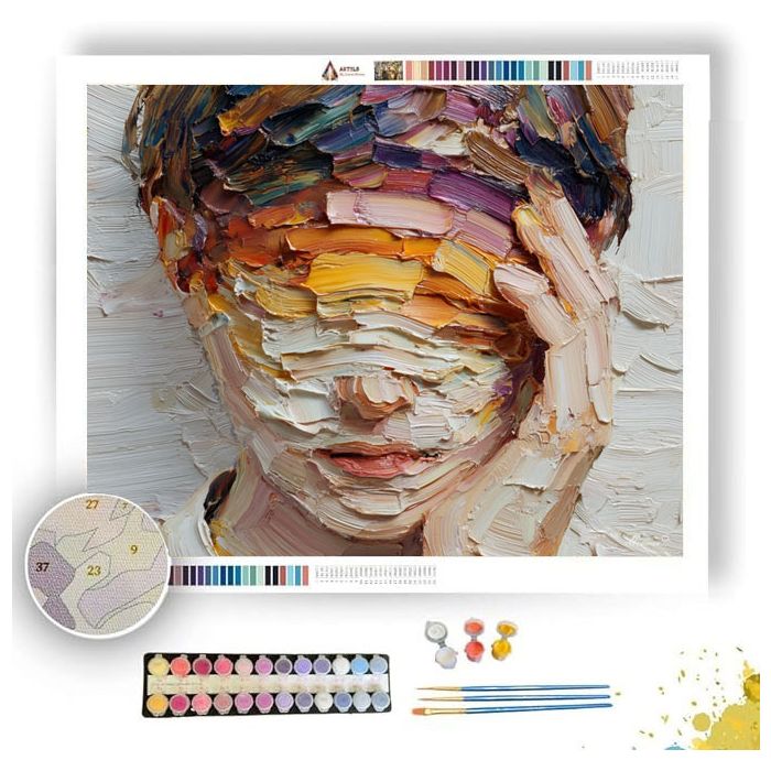 HELD SUSPENDED - Paint by Numbers Full Kit