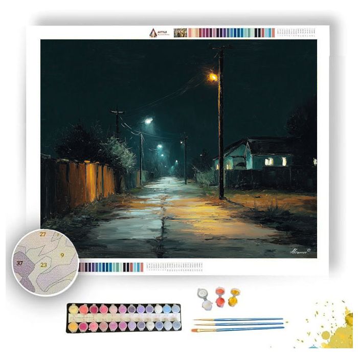 LIGHT VEILED - Paint by Numbers Full Kit