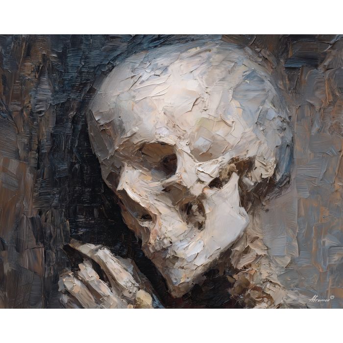 low, gentle, palette knife, oil painting, impasto, thick paint, layered pigment, scraped texture, hand painted, fine art, expressive surface, material depth, painterly, atmospheric, visual rhythm, textured painting, studio art