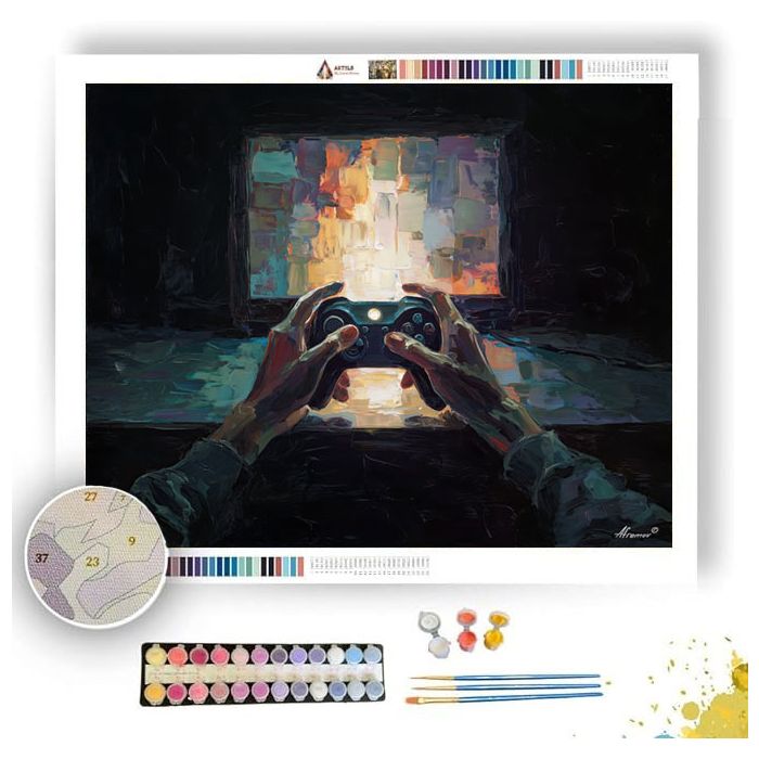 LOW VEILED - Paint by Numbers Full Kit