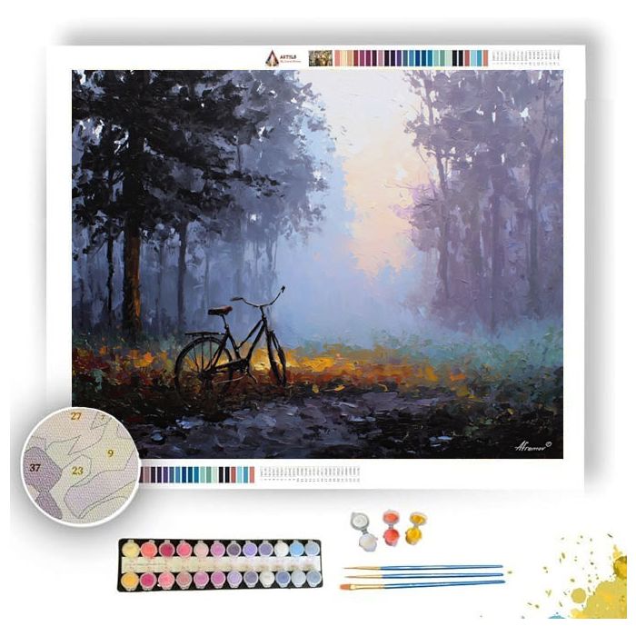 LUMINOUS VEILED - Paint by Numbers Full Kit