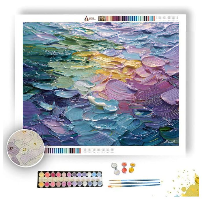 MEASURED DRIFTING - Paint by Numbers Full Kit