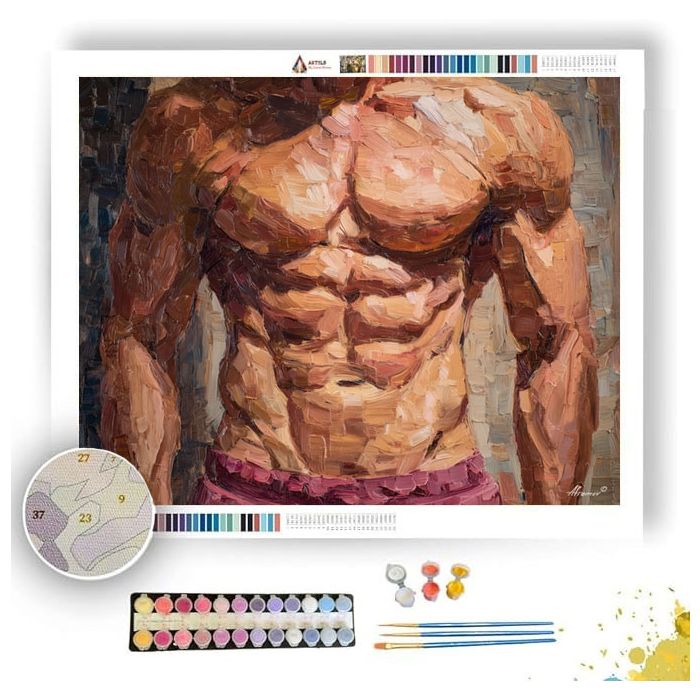MEASURED PASSING - Paint by Numbers Full Kit