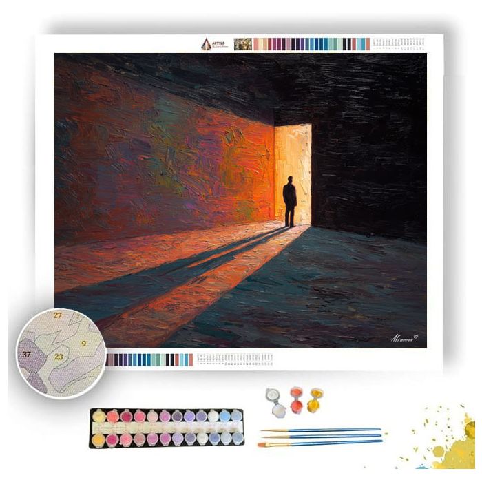 NARROW ECHOING - Paint by Numbers Full Kit