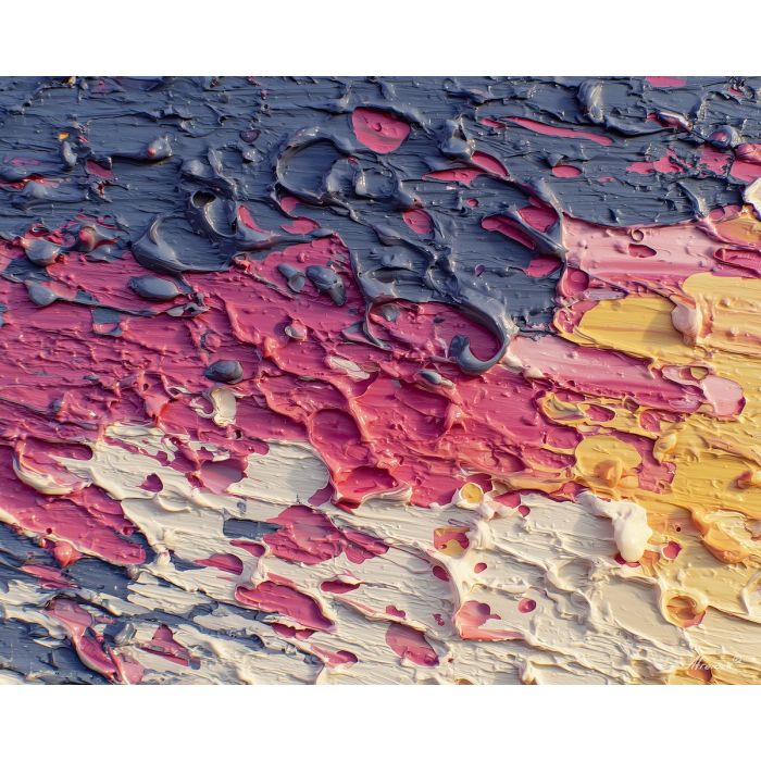 narrow, measured, palette knife, oil painting, impasto, thick paint, layered pigment, scraped texture, hand painted, fine art, expressive surface, material depth, painterly, atmospheric, visual rhythm, textured painting, studio art