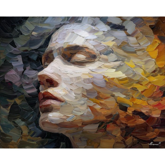 passing, quiet, palette knife, oil painting, impasto, thick paint, layered pigment, scraped texture, hand painted, fine art, expressive surface, material depth, painterly, atmospheric, visual rhythm, textured painting, studio art