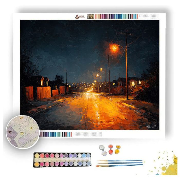 PRIVATE DRIFTING - Paint by Numbers Full Kit