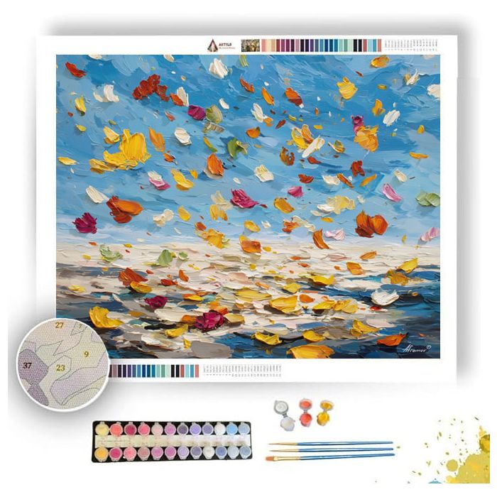 QUIET MEASURED - Paint by Numbers Full Kit