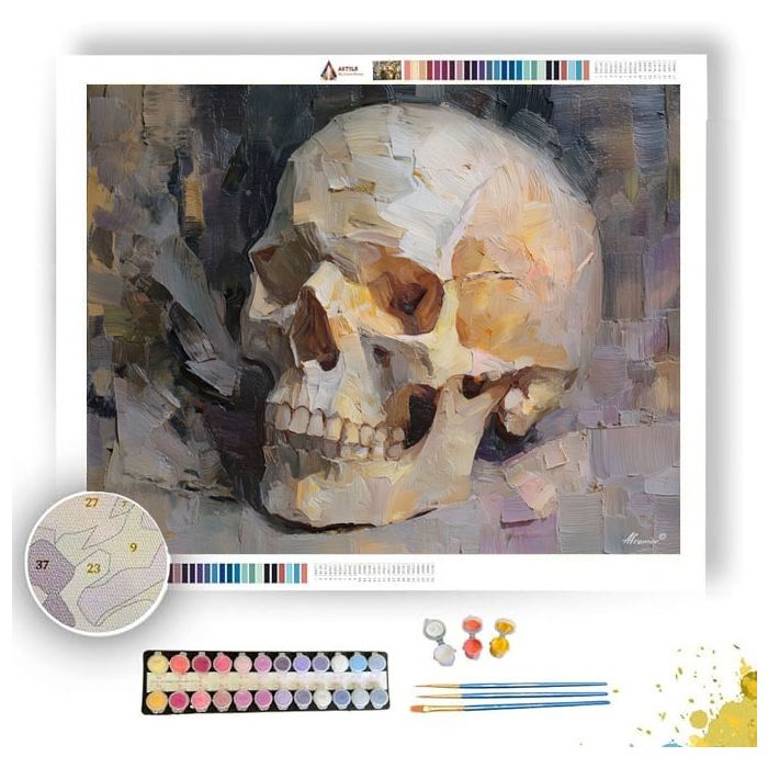 QUIET UNFOLDING - Paint by Numbers Full Kit