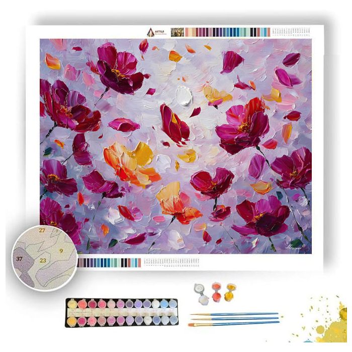 RESTING BLOOMING - Paint by Numbers Full Kit