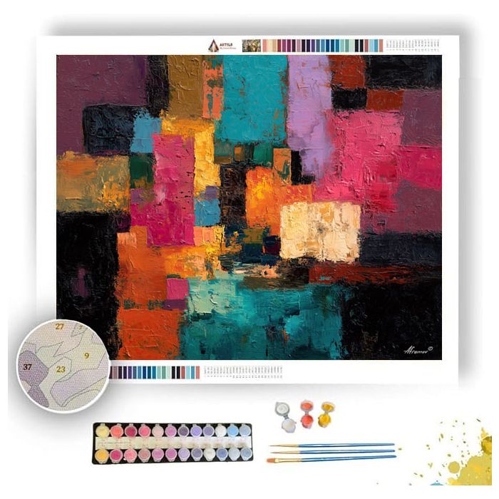 SILENT HIDDEN - Paint by Numbers Full Kit