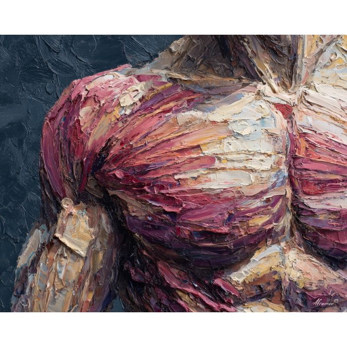 silent, resting, palette knife, oil painting, impasto, thick paint, layered pigment, scraped texture, hand painted, fine art, expressive surface, material depth, painterly, atmospheric, visual rhythm, textured painting, studio art