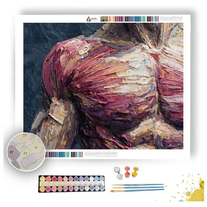 SILENT RESTING - Paint by Numbers Full Kit