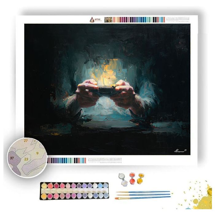 TENDER HELD - Paint by Numbers Full Kit