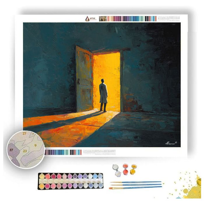 UNFOLDING UNFOLDING - Paint by Numbers Full Kit