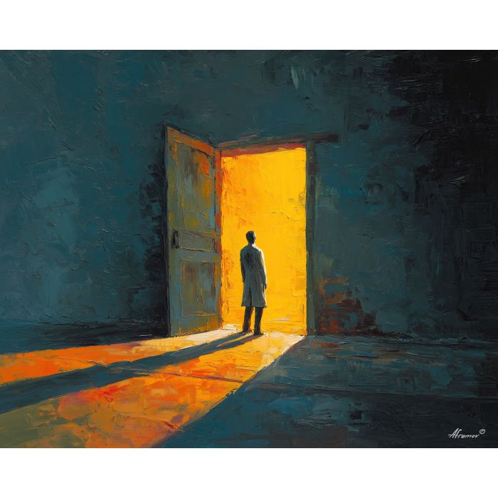 unfolding, palette knife, oil painting, impasto, thick paint, layered pigment, scraped texture, hand painted, fine art, expressive surface, material depth, painterly, atmospheric, visual rhythm, textured painting, studio art