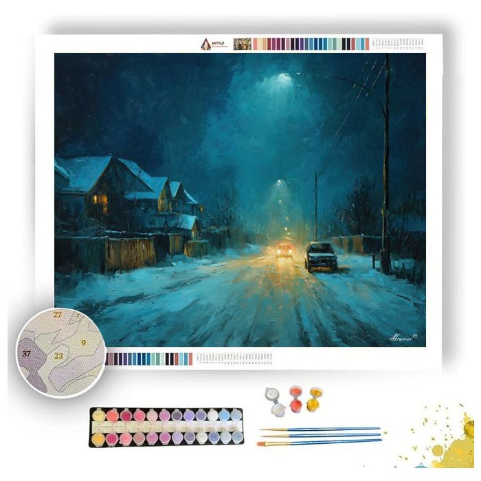 VEILED TENDER - Paint by Numbers Full Kit