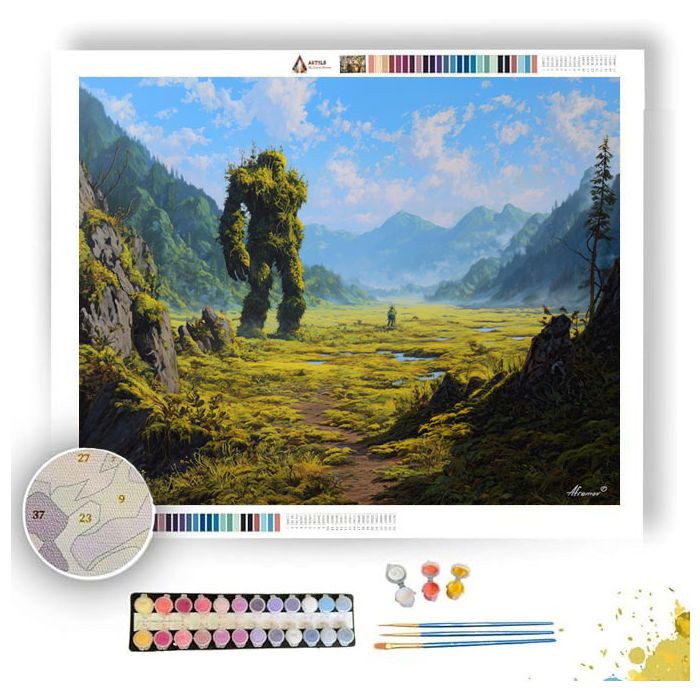 MOSSBOUND GIANT VALLEY - Paint by Numbers Full Kit