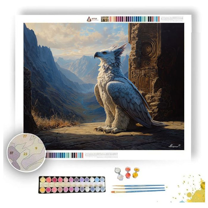 SUNGUARDIAN GRIFFIN PASS - Paint by Numbers Full Kit